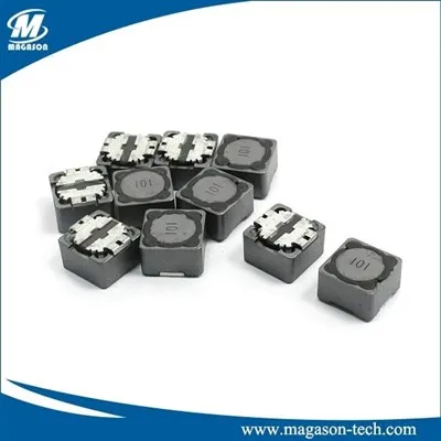 Induktory do montażu powierzchniowego nawijane drutem